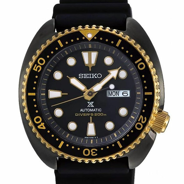 SRPD46K Seiko Prospex Black Gold Watch SRPD46K Seiko Prospex Black Gold Watch